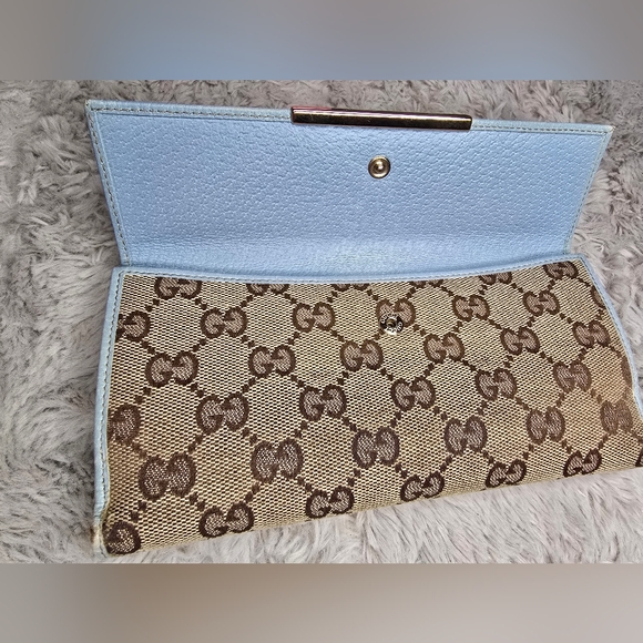 SOLD-Gucci GG canvas wallet - Picture 6 of 12